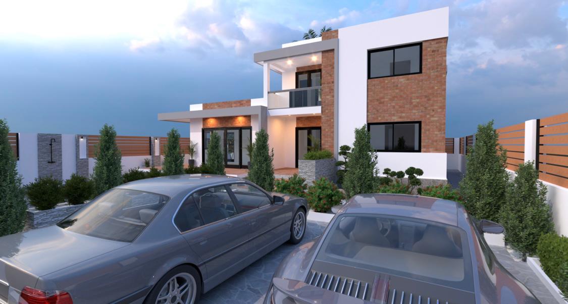 Plan de maison moderne et futuriste, idéal pour des projets innovants en promotion immobilière à Madagascar