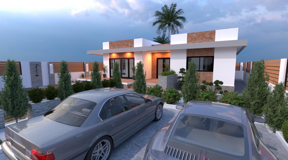 Villa moderne avec piscine et parking, une solution idéale pour les projets résidentiels haut de gamme