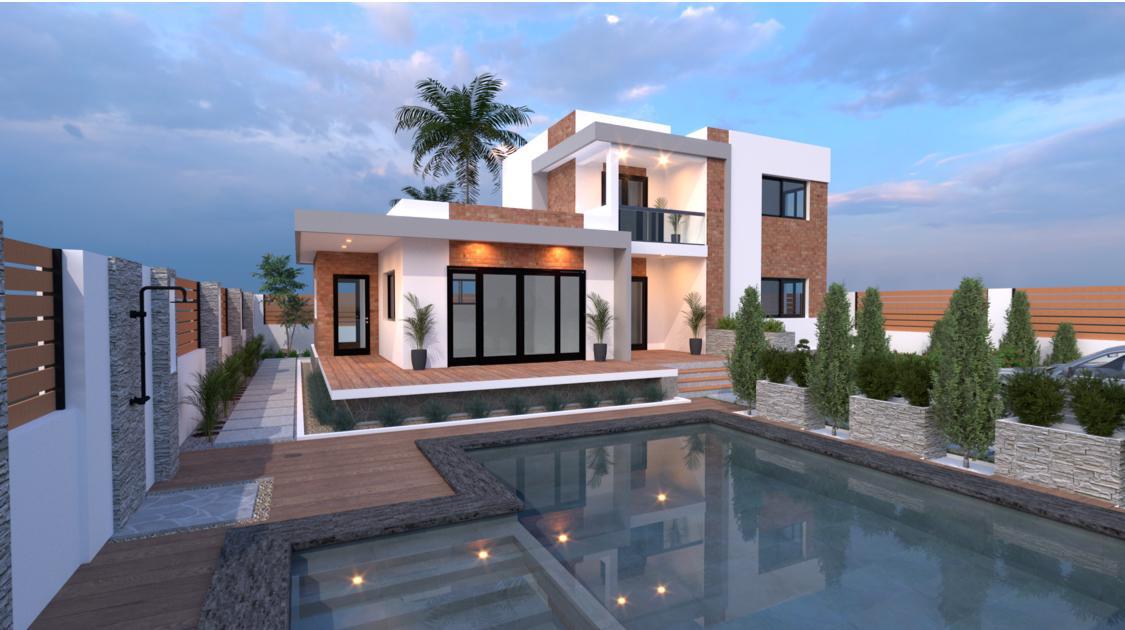 Villa moderne avec des finitions haut de gamme, idéale pour un projet immobilier exclusif à Madagascar